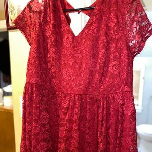 Torrid size 16 dress knee length